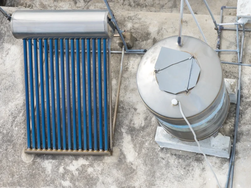 Solar Water Heater & Street Light